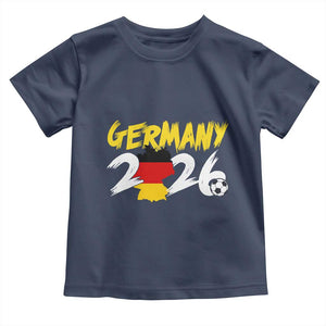 Deutschland Flag German Pride Toddler T Shirt Germany Soccer Lover Football Fans