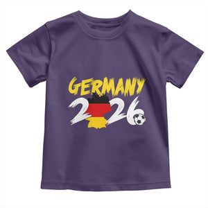 Deutschland Flag German Pride Toddler T Shirt Germany Soccer Lover Football Fans