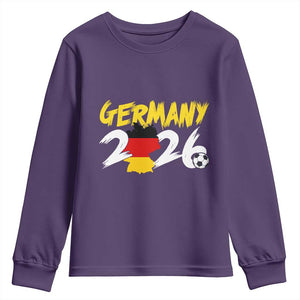 Deutschland Flag German Pride Youth Sweatshirt Germany Soccer Lover Football Fans