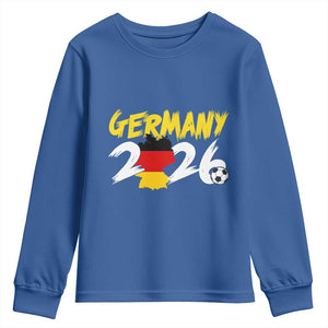 Deutschland Flag German Pride Youth Sweatshirt Germany Soccer Lover Football Fans