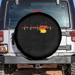 Deutschland Flag Eagle Vintage German Heritage Pride Spare Tire Cover TS14 No hole Black Print Your Wear