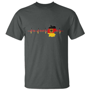 Deutschland Flag Eagle Vintage German Heritage Pride T Shirt