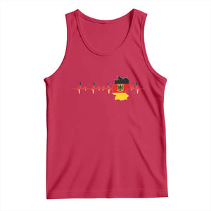Deutschland Flag Eagle Vintage German Heritage Pride Tank Top