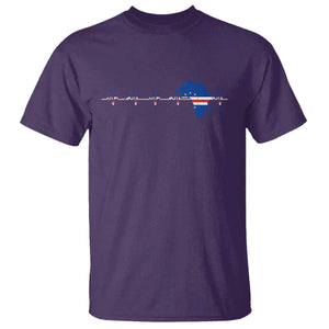 Germany Heartbeat EKG Deutschland Flag Map T Shirt