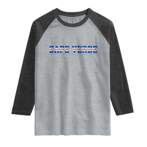 Cabo Verde Flag Cabo Verdean Pride Raglan Shirt