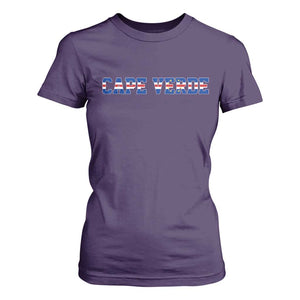 Cabo Verde Flag Cabo Verdean Pride T Shirt For Women