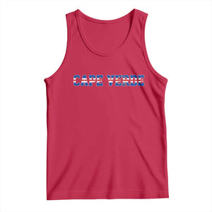 Cabo Verde Flag Cabo Verdean Pride Tank Top