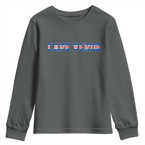 Cabo Verde Flag Cabo Verdean Pride Youth Sweatshirt