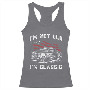 I'm Not Old I'm Classic Racerback Tank Top 1941 American Classic Hotrod TS14 Charcoal Print Your Wear