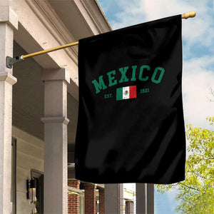 Mexico Mexican Flag Vintage Pride Garden Flag TS14 Print Your Wear