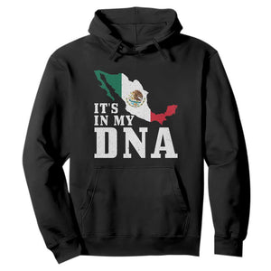 It's in My DNA Mexican Proud Hispanic Gift Mexico Flag Hoodie TS14 Black Print Your Wear