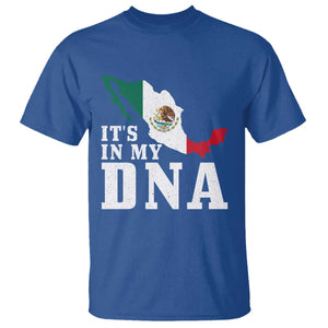 It's in My DNA Mexican Proud Hispanic Gift Mexico Flag T Shirt TS14 Royal Blue Print Your Wear