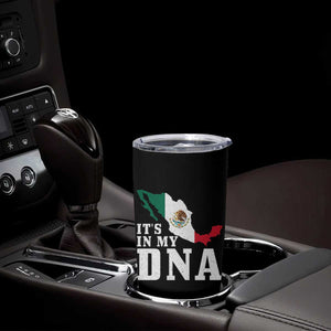 It's in My DNA Mexican Proud Hispanic Gift Mexico Flag Tumbler Cup TS14 Print Your Wear