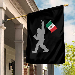 Bigfoot Rock On Hold Mexico Flag Sasquatch Believers Garden Flag TS14 Print Your Wear