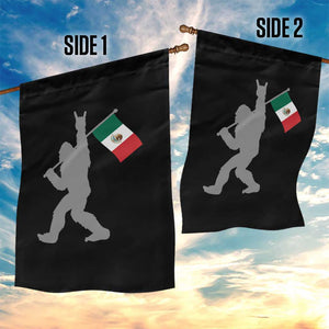 Bigfoot Rock On Hold Mexico Flag Sasquatch Believers Garden Flag TS14 Print Your Wear