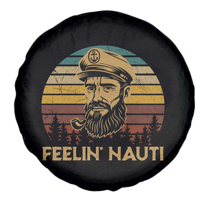 Funny Sailing Boating Spare Tire Cover Feelin Nauti TS14 Print Your Wear