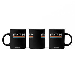 Retro Santa Fe New Mexico Distressed Souvenir Coffee Mug