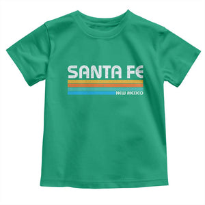 Retro Santa Fe New Mexico Distressed Souvenir Toddler T Shirt