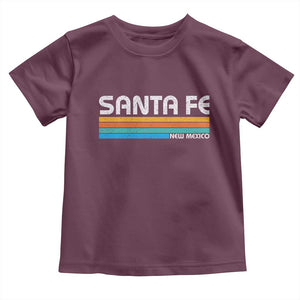 Retro Santa Fe New Mexico Distressed Souvenir Toddler T Shirt