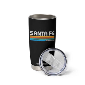Retro Santa Fe New Mexico Distressed Souvenir Tumbler Cup