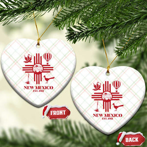 New Mexico Flag Zia Sun Souvenir Ceramic Ornament New Mexico Zia Chiles Balloon Roadrunner Yucca TS14 Print Your Wear