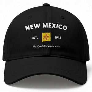 New Mexico Flag Map Zia Sun Souvenir Baseball Cap TS14 Print Your Wear