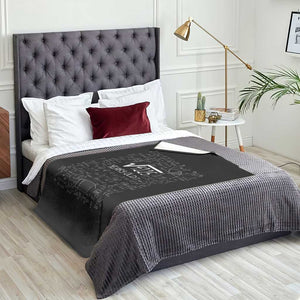 65th Birthday Math Throw Blanket Square Root of 4225 Funny Math Nerd 65 Year Old Gift