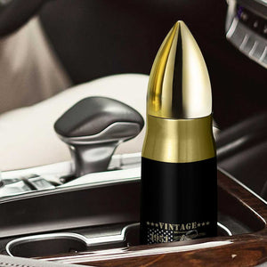 75th Birthday Fishing Vintage 1951 Limited Edition Bullet Tumbler Bass Fishing Camouflage American Flag Fisherman Gift