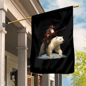 Funny Santa Gun Christmas Garden Flag TS14 Print Your Wear