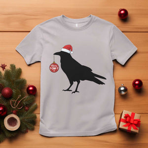 Christmas F Caw F T Shirt Funny Black Crow Merry Xmas TS14 Ice Gray Print Your Wear