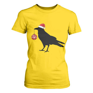 Christmas F Caw F T Shirt For Women Funny Black Crow Merry Xmas TS14 Daisy Print Your Wear