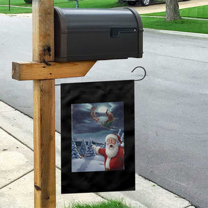 Funny Santa With Bigfoot Selfie Christmas Garden Flag TS14 Print Your Wear