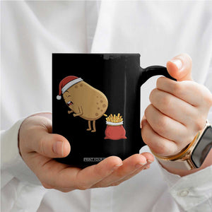 Funny French Fries Christmas Coffee Mug Potato Food Eaters TS14 Print Your Wear