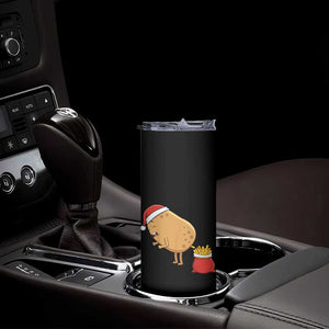 Funny French Fries Christmas Skinny Tumbler Potato Food Eaters TS14 Print Your Wear