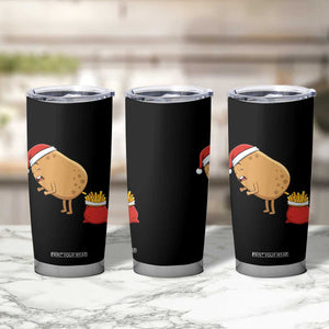 Funny French Fries Christmas Tumbler Cup Potato Food Eaters TS14 Print Your Wear