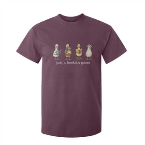 Silly Goose Book Club T Shirt For Kid Funny Bookish Book Lover TS14 Maroon Print Your Wear