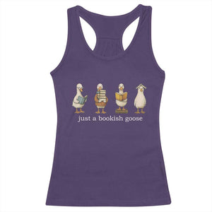 Silly Goose Book Club Racerback Tank Top Funny Bookish Book Lover TS14 Purple Print Your Wear