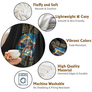 Funny Cruise Throw Blanket It Is Not Easy Being My Wife's Cruise Candy TS14 Print Your Wear