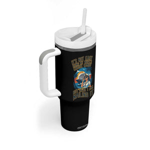 Funny Cruise Tumbler With Handle It Is Not Easy Being My Wife's Cruise Candy TS14 Print Your Wear