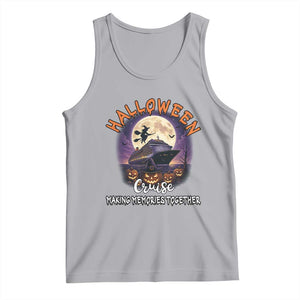 Funny Cruise Halloween Tank Top Making Memories Together TS14 Athletic Heather Print Your Wear