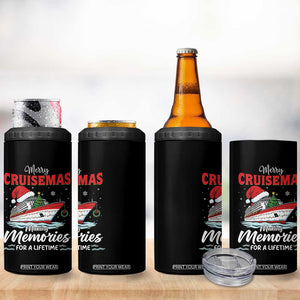 Christmas Cruise 4 in 1 Can Cooler Tumbler Merry Cruisemas Making Memories For A Life Time TS14 Print Your Wear