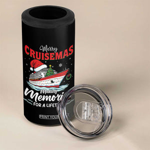 Christmas Cruise 4 in 1 Can Cooler Tumbler Merry Cruisemas Making Memories For A Life Time TS14 Print Your Wear