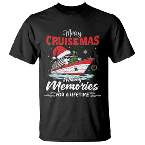 Christmas Cruise T Shirt Merry Cruisemas Making Memories For A Life Time TS14 Black Print Your Wear