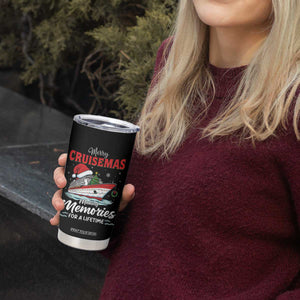 Christmas Cruise Tumbler Cup Merry Cruisemas Making Memories For A Life Time TS14 Print Your Wear
