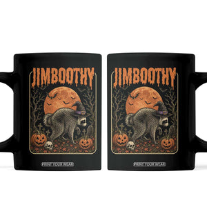 Jimothy Seattle Raccoon Halloween Coffee Mug Funny Trash Panda Meme Gift TS14 Black Print Your Wear