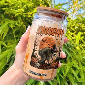 Jimothy Seattle Raccoon Halloween Glass Can Funny Trash Panda Meme Gift TS14 Black Print Your Wear