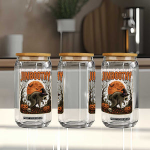 Jimothy Seattle Raccoon Halloween Glass Can Funny Trash Panda Meme Gift TS14 Print Your Wear