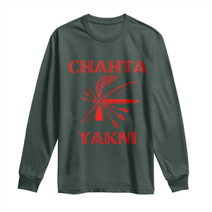 Choctaw Nation Chahta Yakni Native American Long Sleeve Shirt