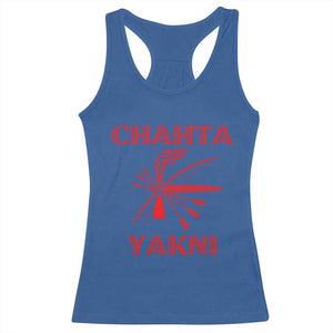 Choctaw Nation Chahta Yakni Native American Racerback Tank Top