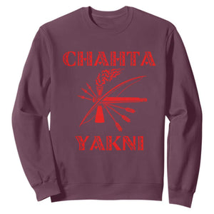 Choctaw Nation Chahta Yakni Native American Sweatshirt